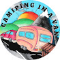 Camping in a van logo