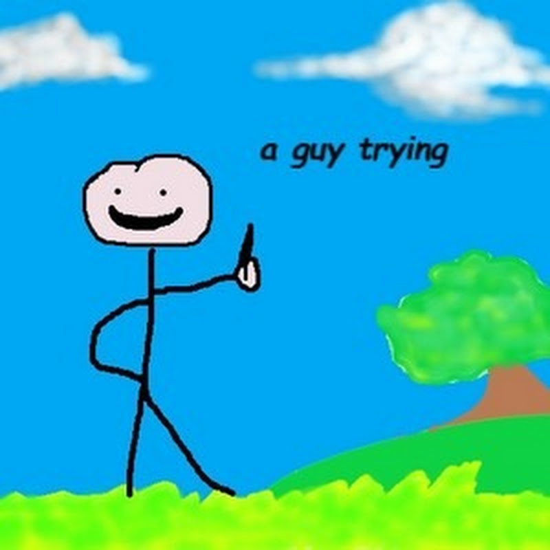 a guy trying