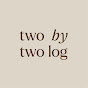 two by two log logo