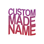 Custom Made Name logo