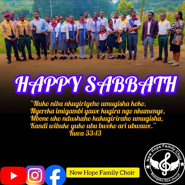 Post from New Hope Family Choir Byangabo SDA