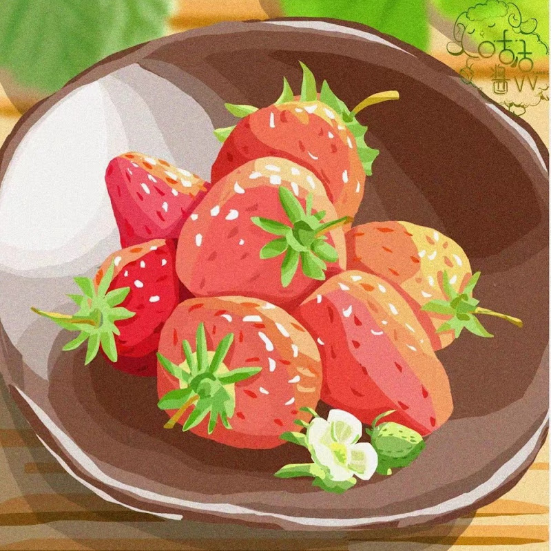 草莓的小書房 Logo