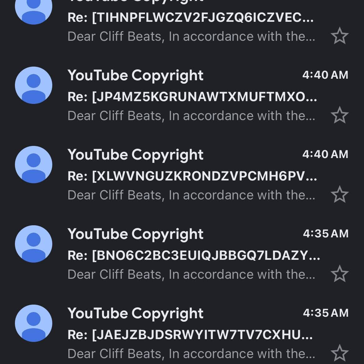 Post from Cliff Beats