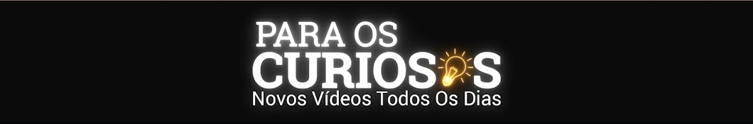 Para Os Curiosos YouTube 频道头像