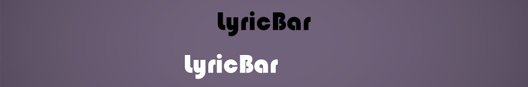 LyricBar YouTube channel avatar