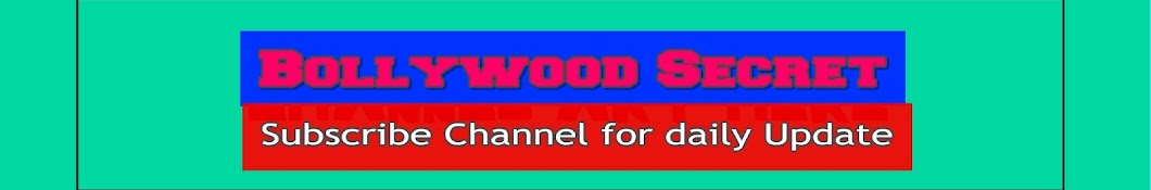 Bollywood Secret यूट्यूब चैनल अवतार