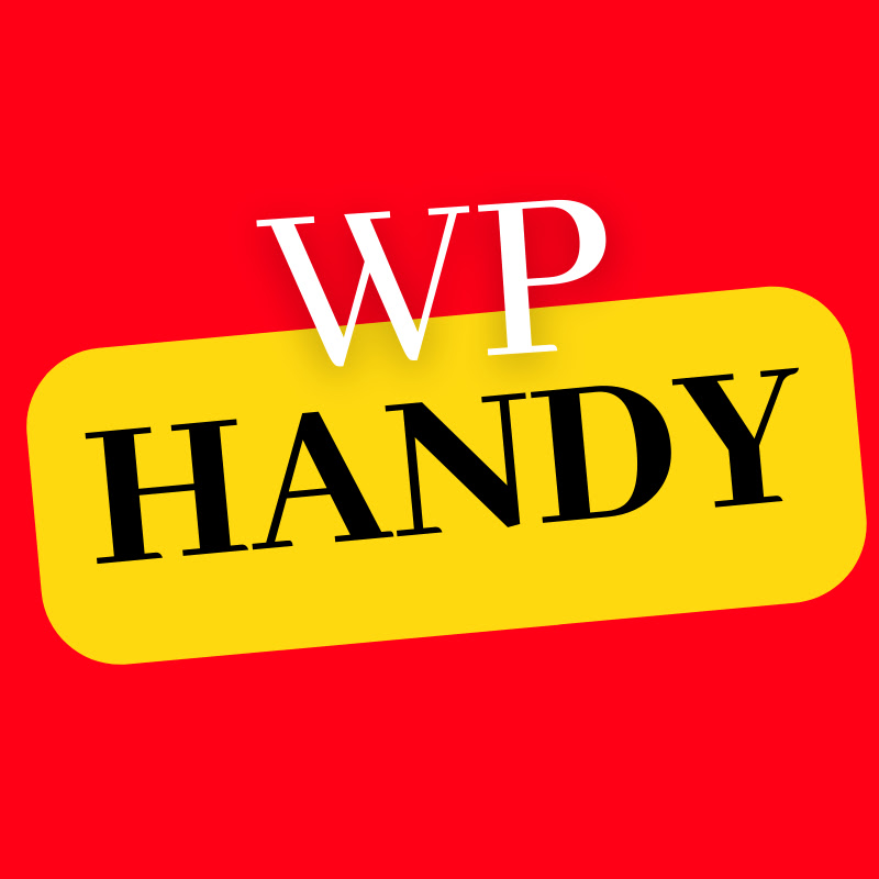 WP Handy - WordPress Tutorials for Beginner Logo