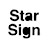 Star Sign