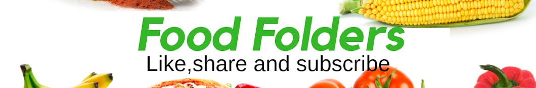 food folders رمز قناة اليوتيوب