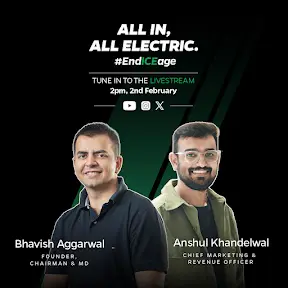 Ola Electric YouTube channel