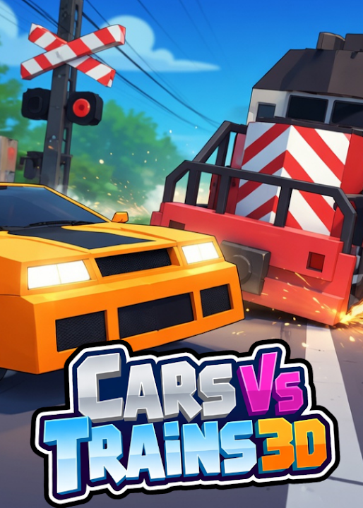 Car Vs Trains 3D — cover art
