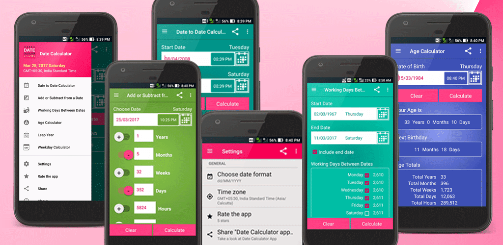 Date Calculator Pro is an app offered by ng-labs. 