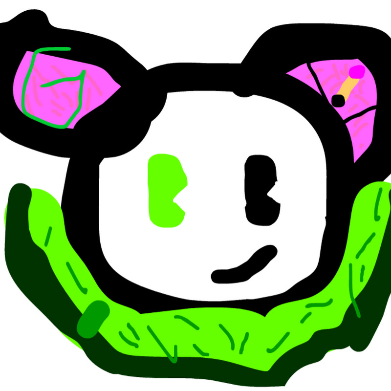 Green hodded Panda 