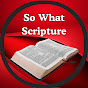 SoWhatScripture logo