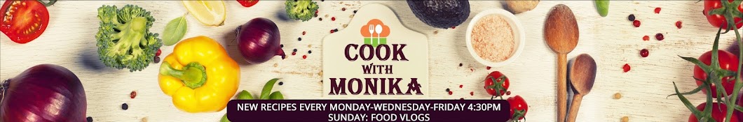 Cook with Monika Avatar canale YouTube 