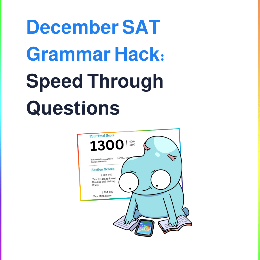 Post from Brainblast SAT Prep App