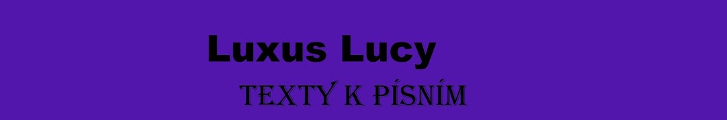 Luxus Lucy YouTube channel avatar
