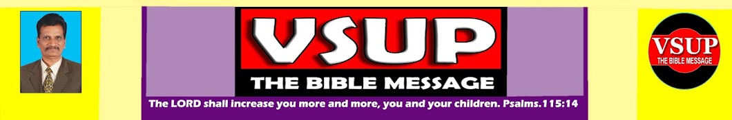 VSUP The Bible Message Avatar de canal de YouTube