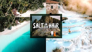«Salt in our Hair - Hannah & Nick» youtube banner