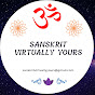 Sanskrit Virtually Yours logo