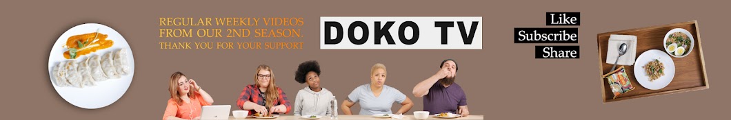 DOKO TV ইউটিউব চ্যানেল অ্যাভাটার