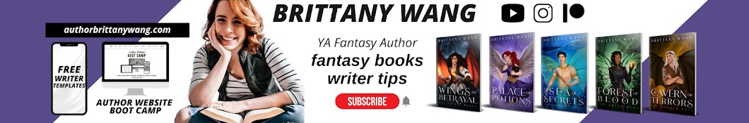 Author Brittany Wang Banner