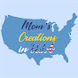 Mom's creation in USA logo