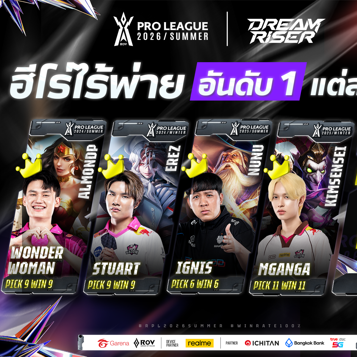 Post from Garena RoV Thailand