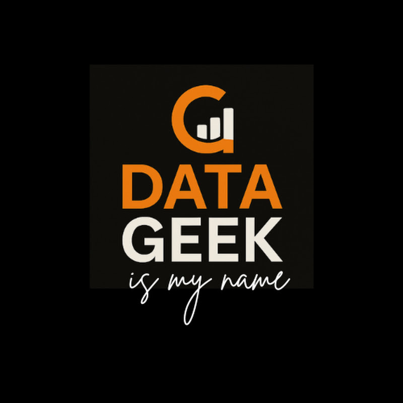 Data Geek is my name Logo