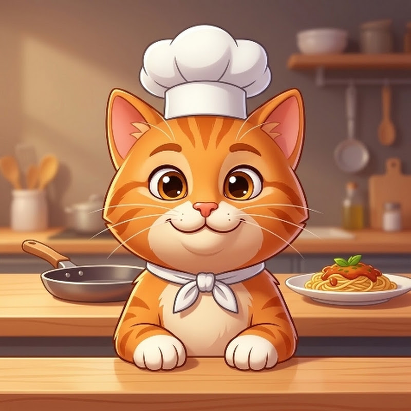 AI Cat Cooking