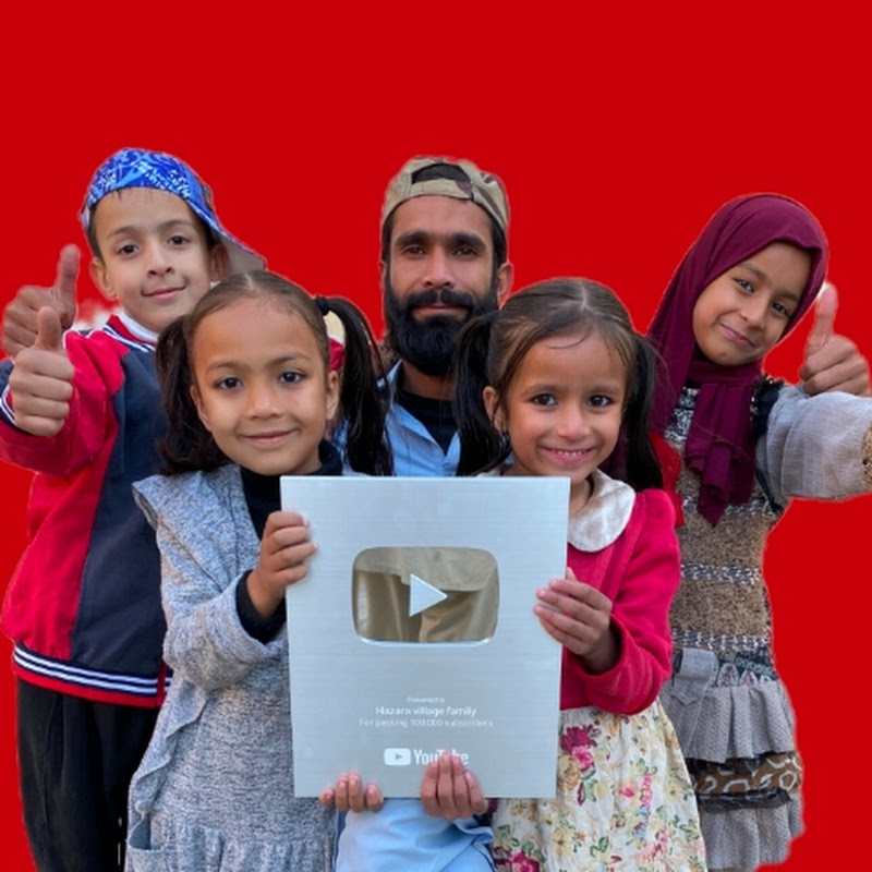 Hazara village family 