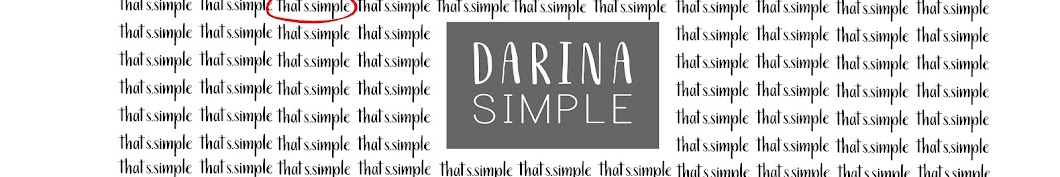 Darina Simple YouTube channel avatar