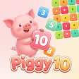 Piggy 10 - Number Merge Puzzle icon
