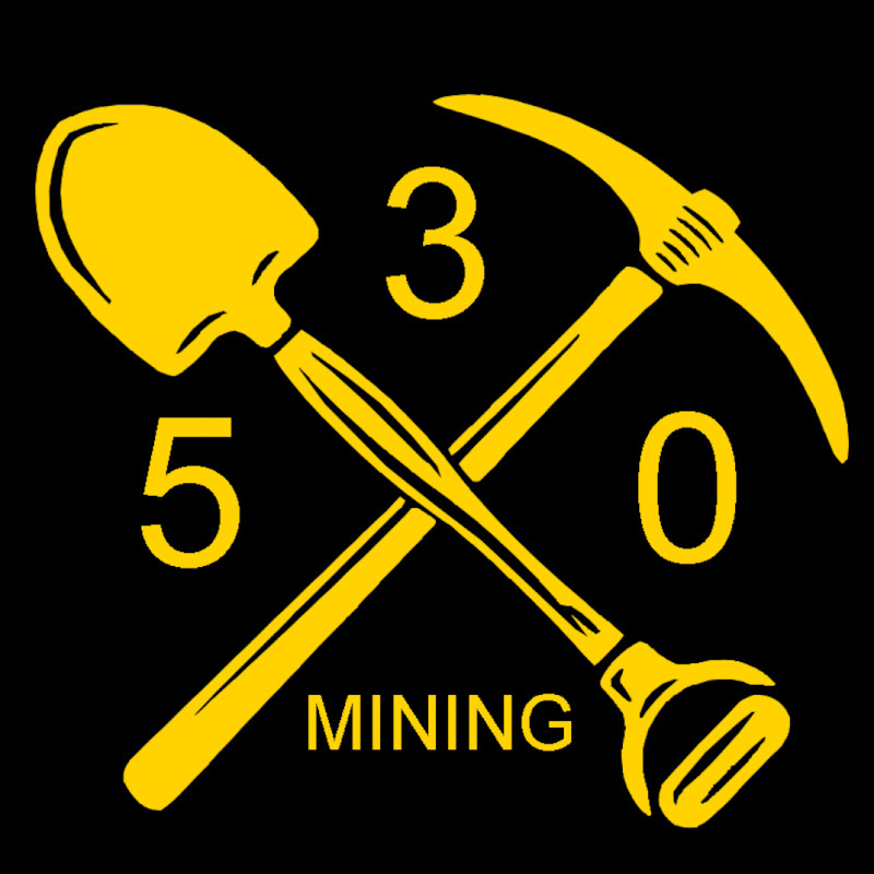 530 Gold Mining Logo