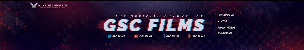 GSC films यूट्यूब चैनल अवतार