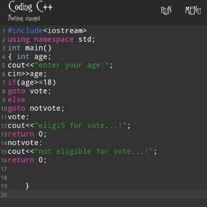 coding Tutorial