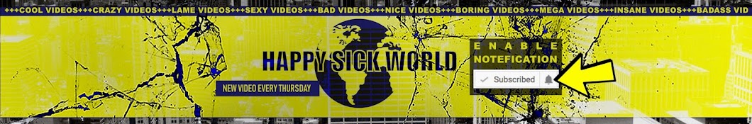 Happy Sick World Avatar canale YouTube 