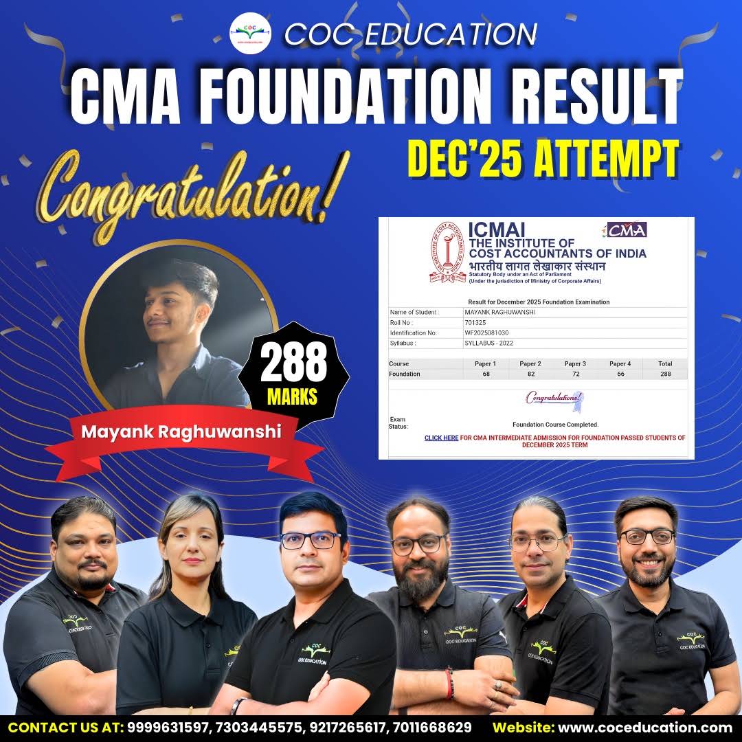 Post from Santosh Kumar - COC Education