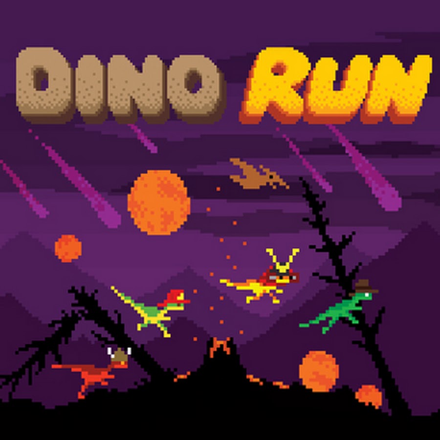 Dino run. Dino run challenge easy part.