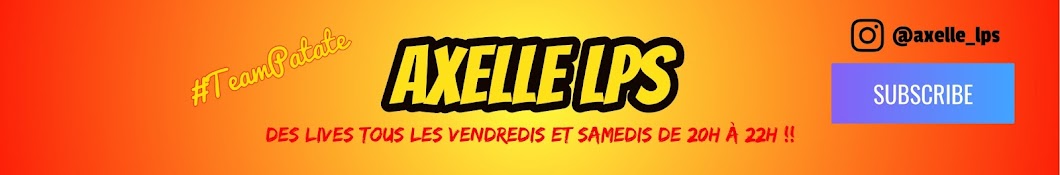 Axelle LPS رمز قناة اليوتيوب