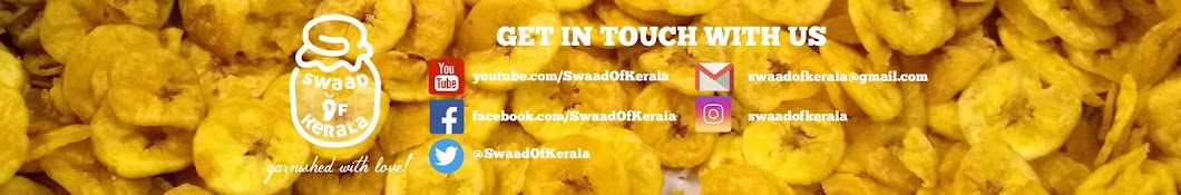 Swaad Of Kerala यूट्यूब चैनल अवतार