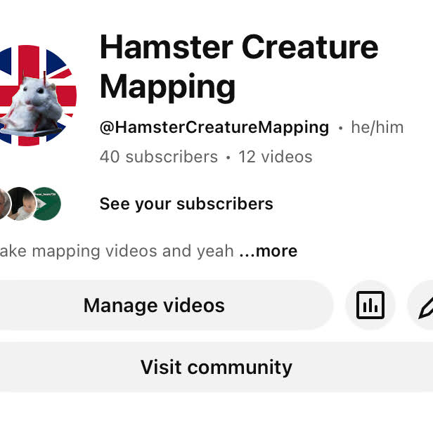 Post from Hamster Creature Mapping