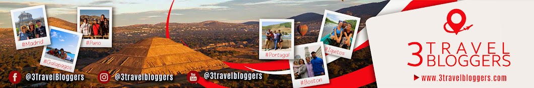 3 Travel Bloggers Awatar kanału YouTube