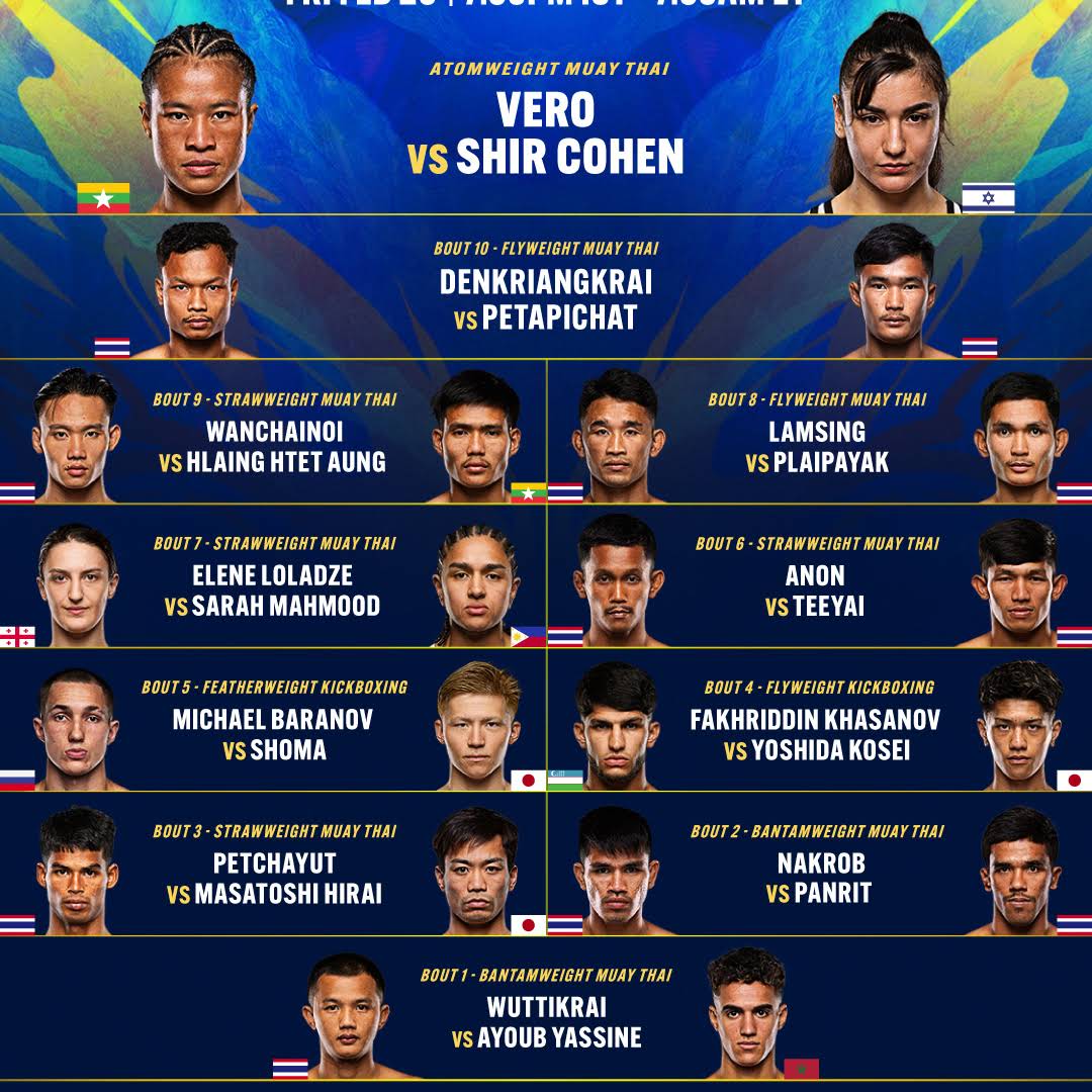 Post from ONE Championship
