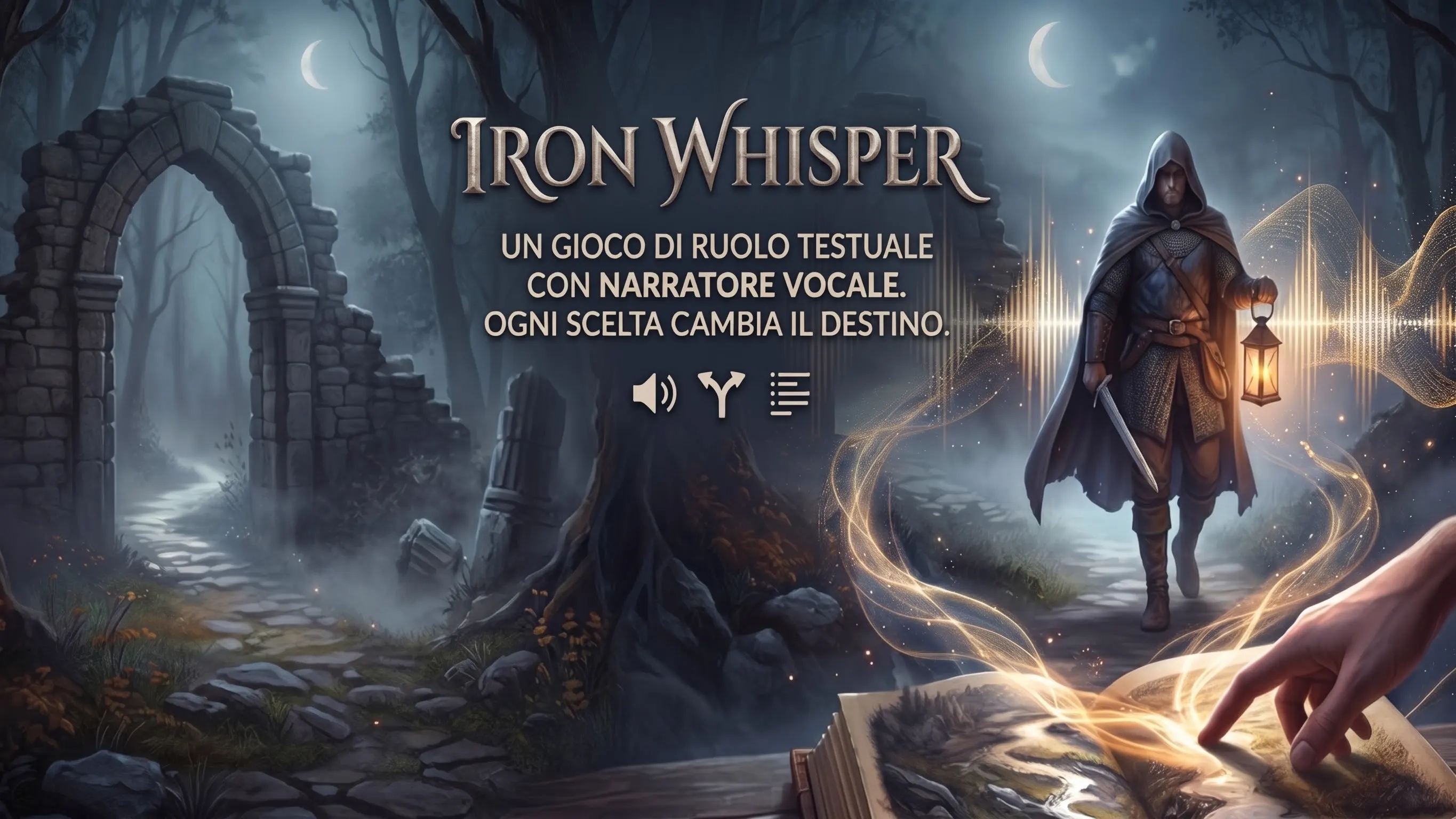 Iron & Whisper: TXT Vocal RPG è disponibile gratis su Google Play