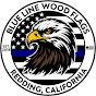 Blue Line Wood Flags logo