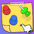 Colors pins icon