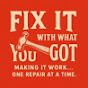  Fix It With, What You Got! logo
