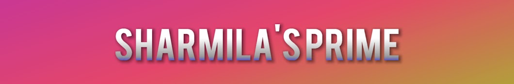 Sharmila'sPrime رمز قناة اليوتيوب