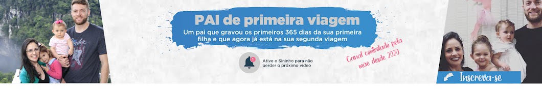 Pai de Primeira Viagem YouTube kanalı avatarı